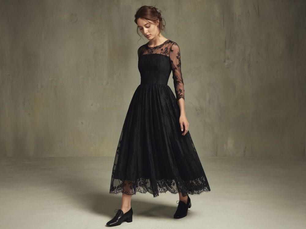 Stonowana sukienka na uroczystość