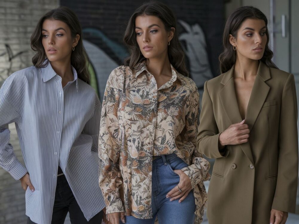 casualowa stylizacja z koszulą