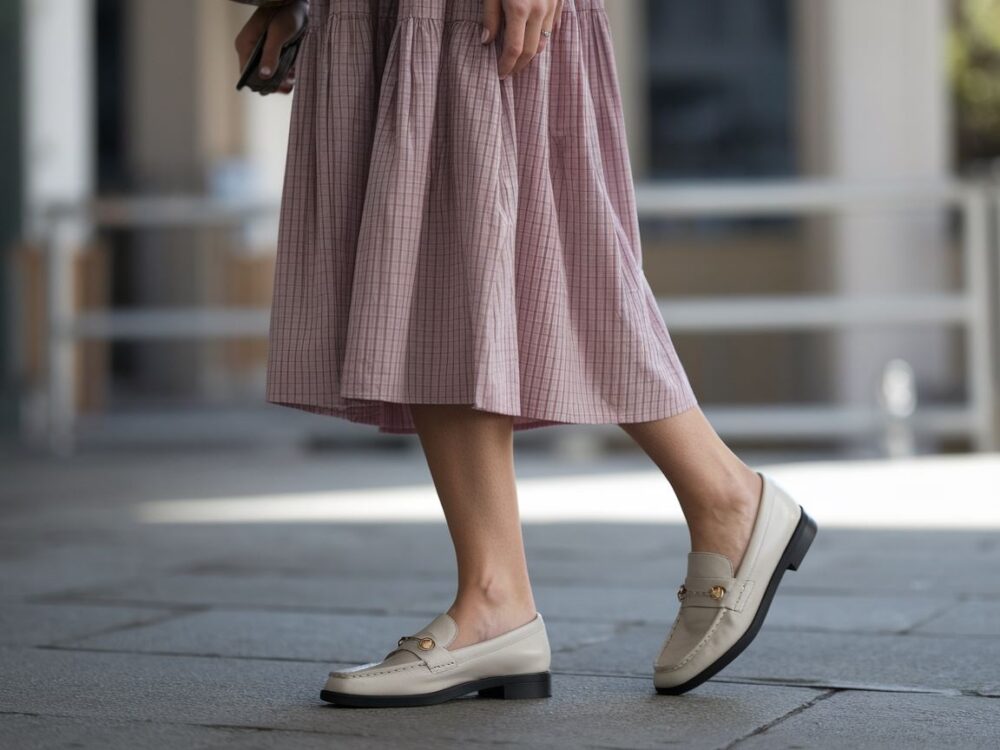 mokasyny do sukienki
