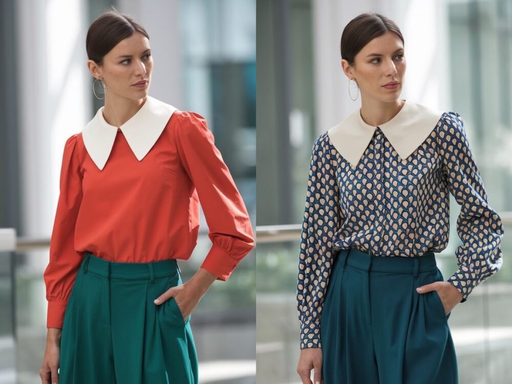 outfit z zielonymi spodniami