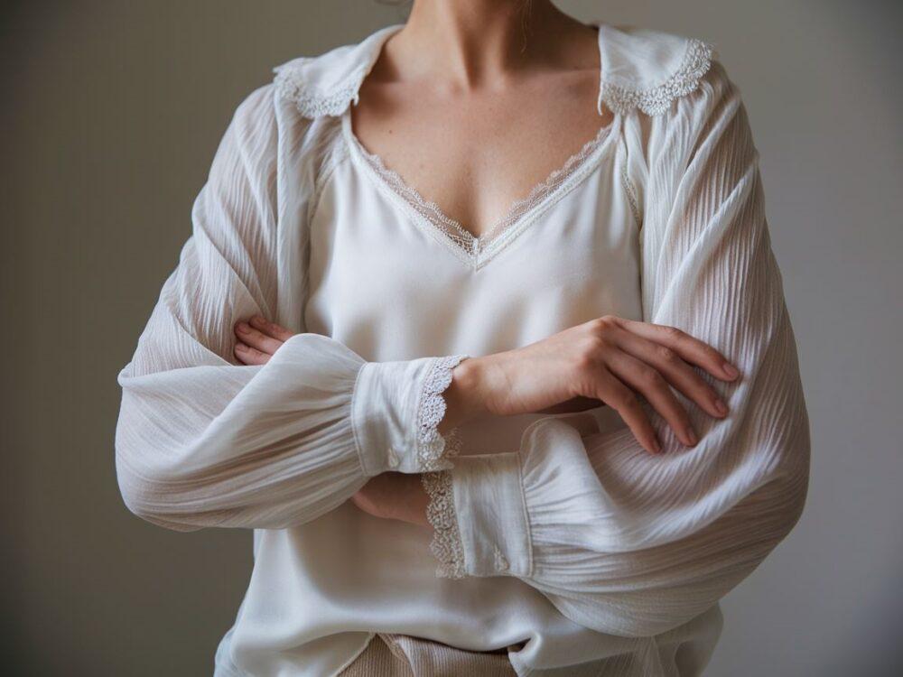 bluzka na gołe ciało