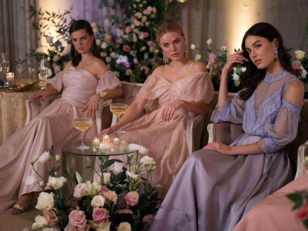 elegancka sukienka weselna