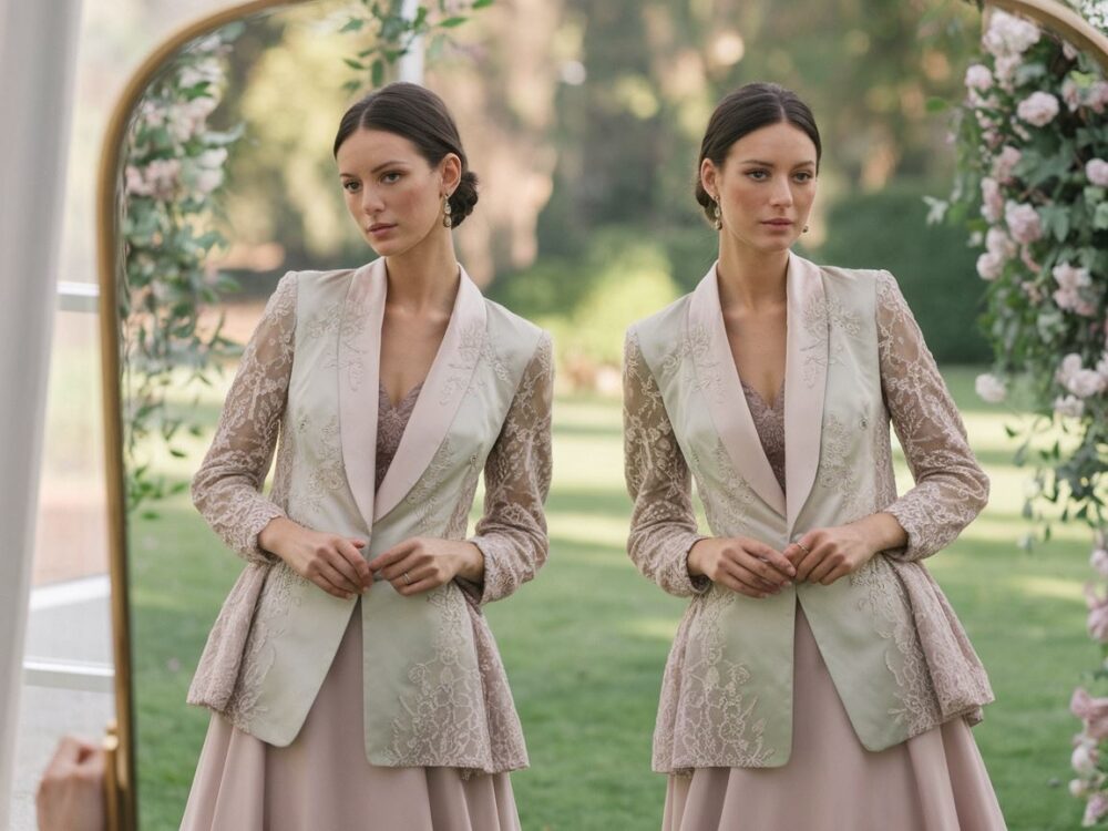 stylish shawl over wedding dress