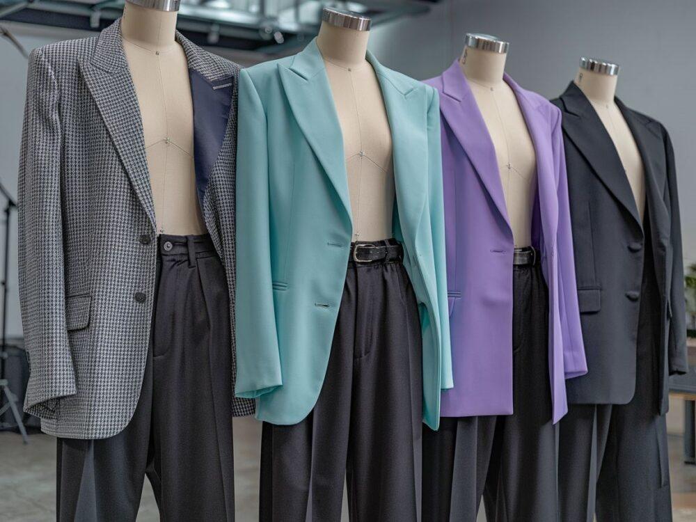 stylowa marynarka do czarnych spodni