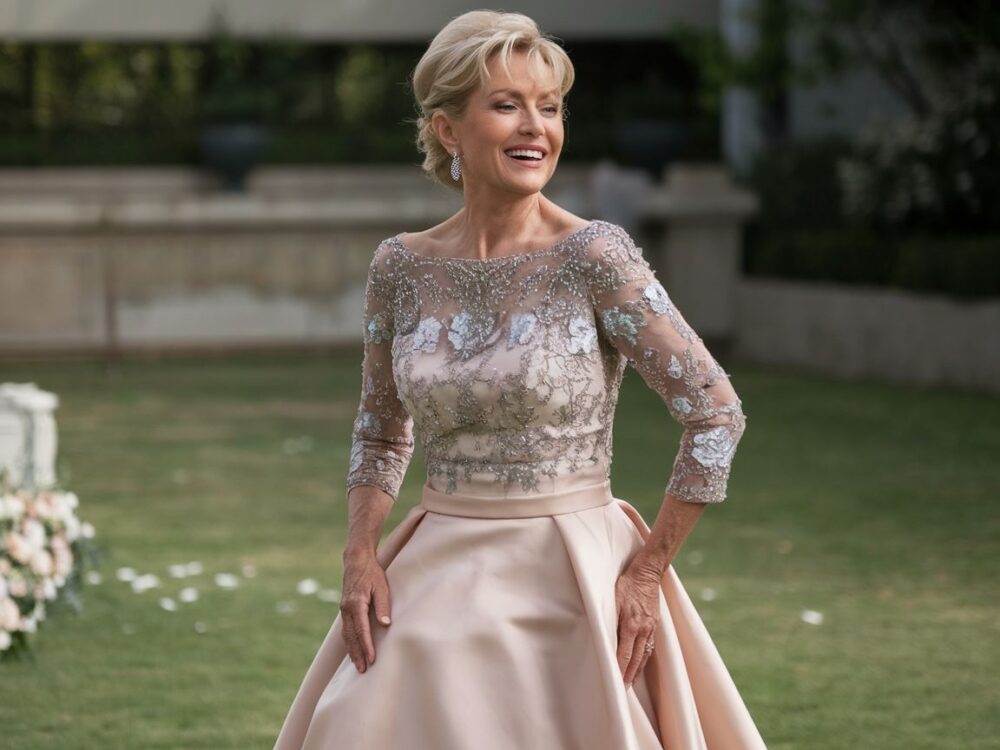 sukienka dla mamy pana młodego